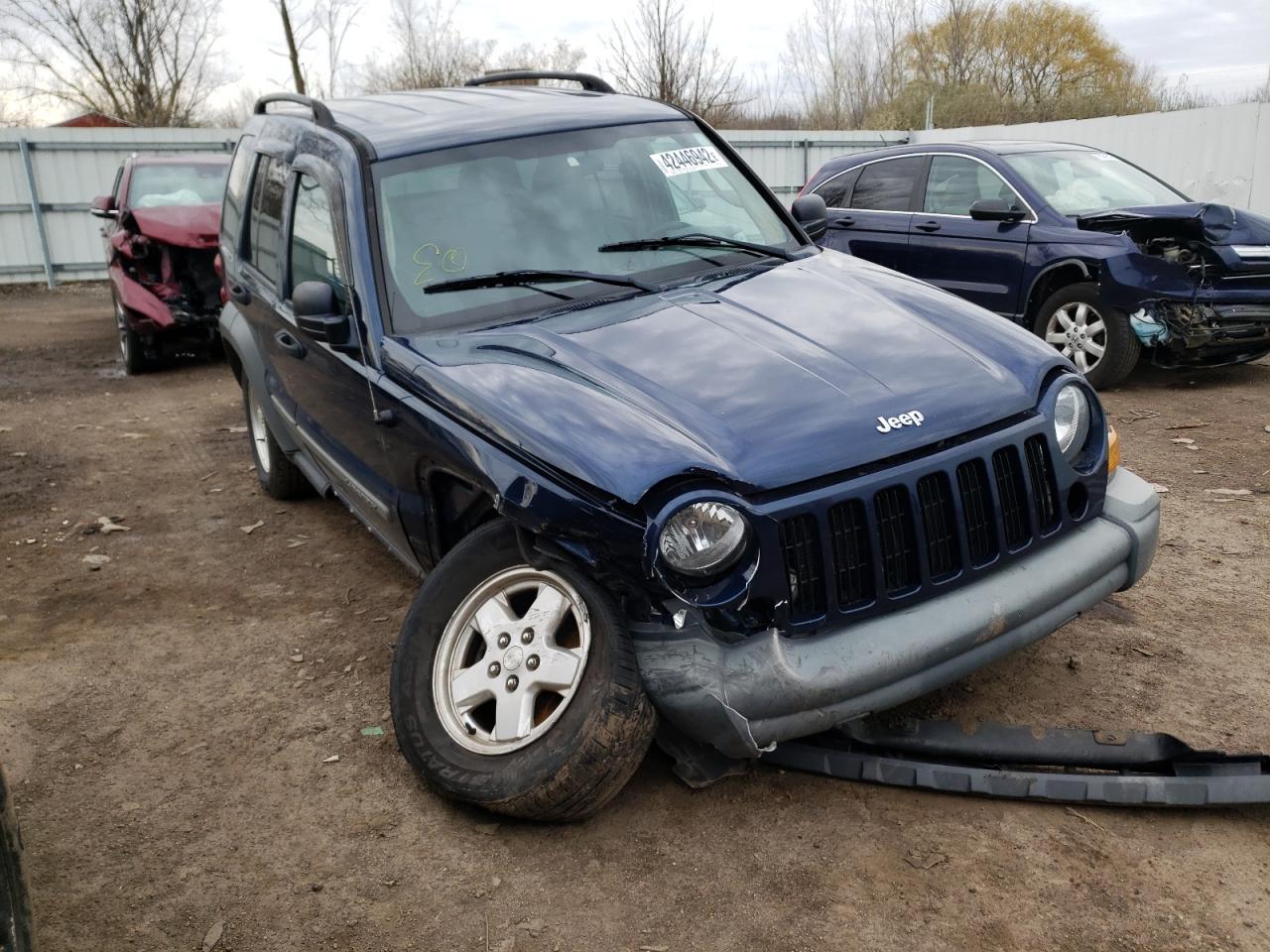 JEEP LIBERTY SP 2005 with VIN 1J8GL48K75W570108 - Photo from auction