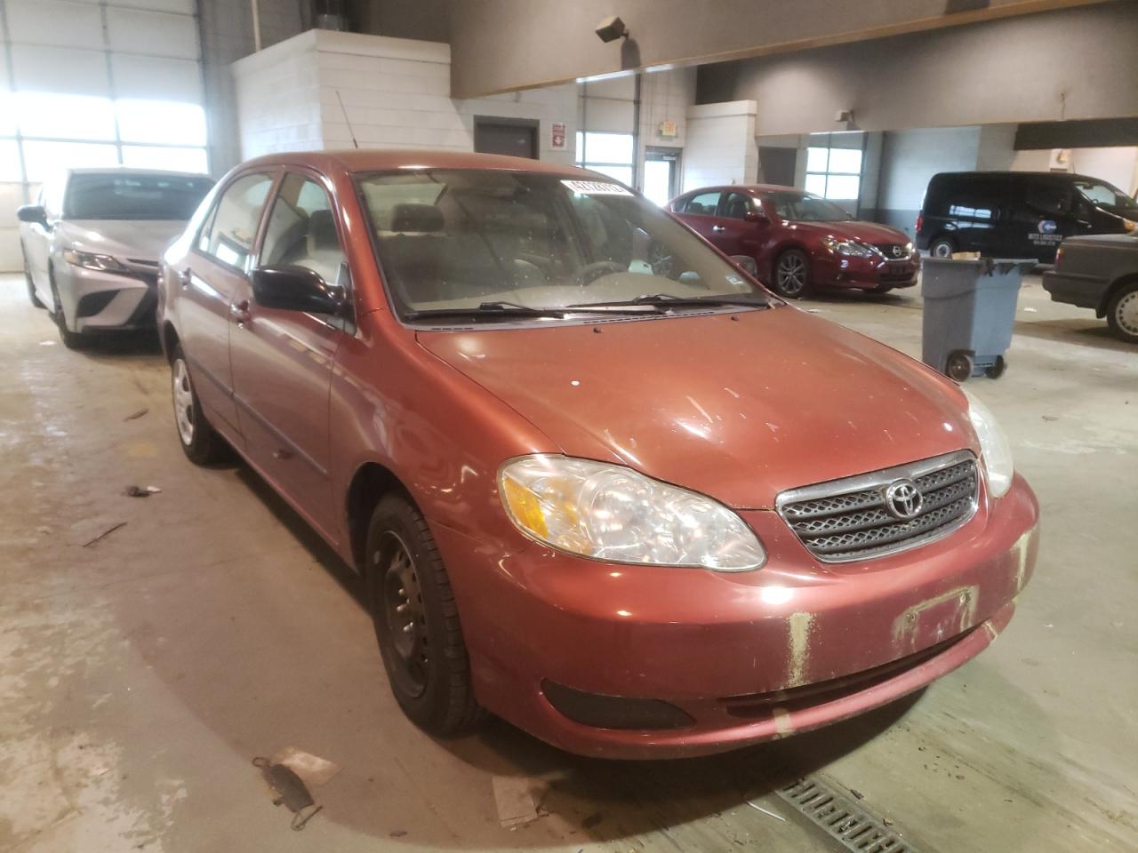 TOYOTA COROLLA CE 2008 with VIN 2T1BR32E88C933087 - Photo from auction