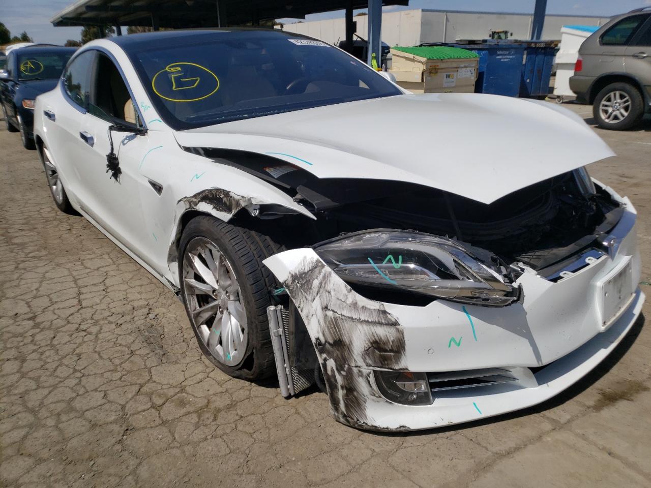 Photo 9 from auction – 2016 TESLA MODEL S with VIN 5YJSA1E28GF162492