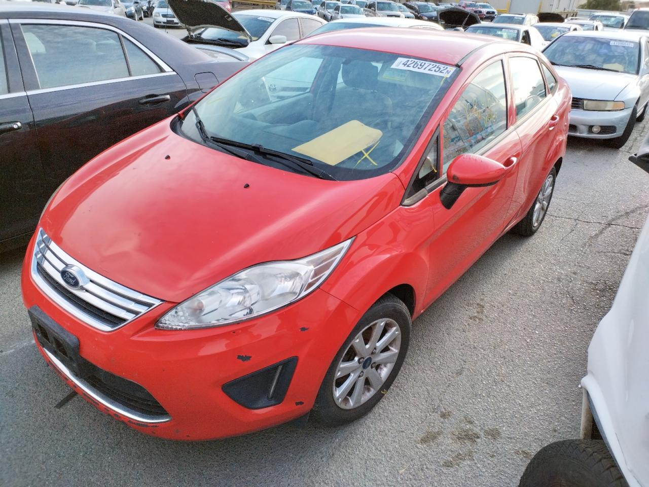 Photo 2 from auction – 2012 FORD FIESTA SE with VIN 3FADP4BJ0CM198743