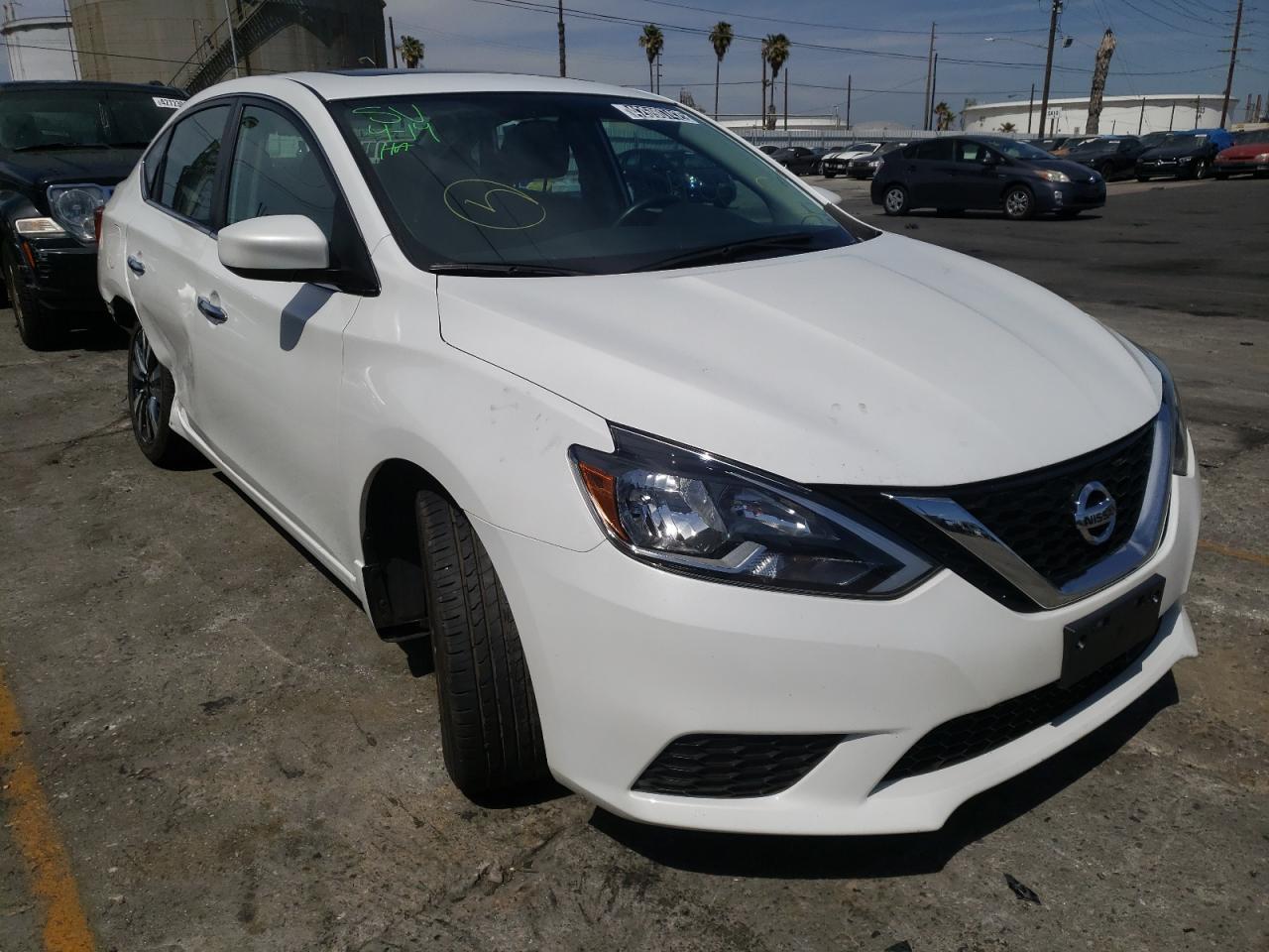 NISSAN SENTRA S 2019 with VIN 3N1AB7AP1KY265542 - Photo from auction