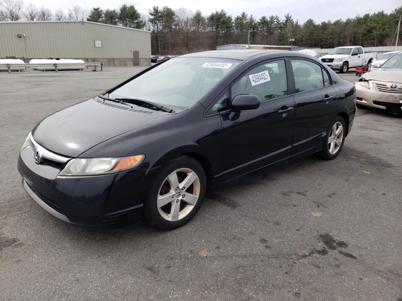Photo 2 from auction – 2007 HONDA CIVIC EX with VIN 1HGFA16857L065639