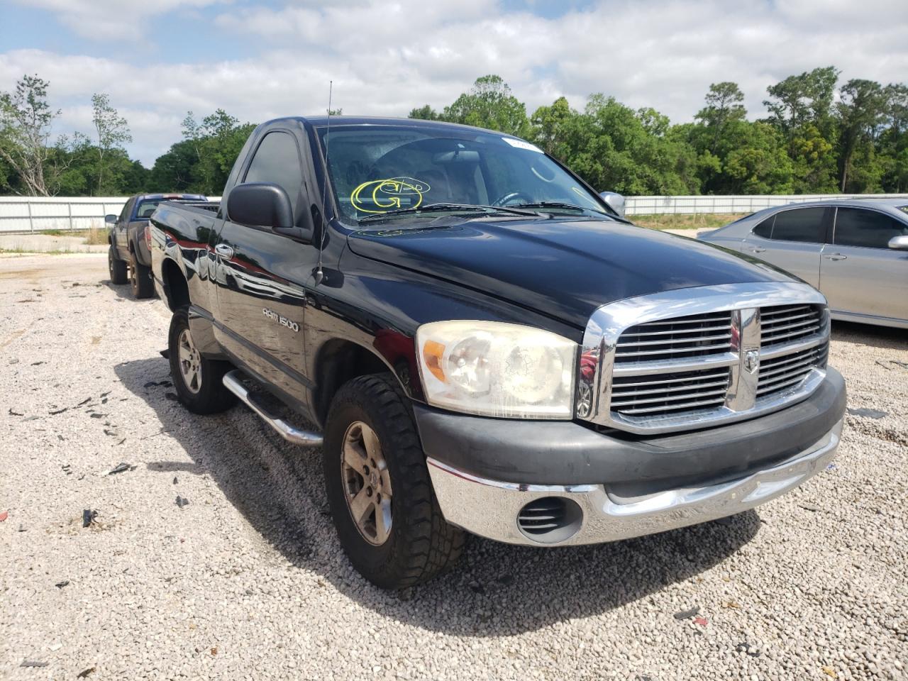 DODGE RAM 1500 S 2007 with VIN 1D7HA16K97J570930 - Photo from auction