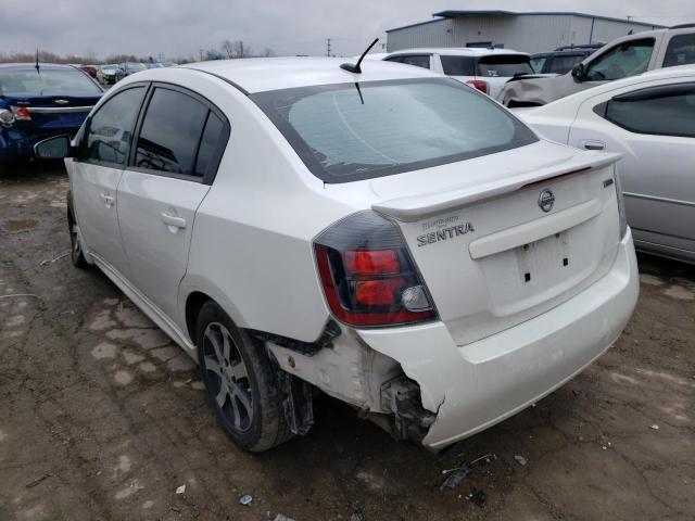 Photo 3 from auction – 2012 NISSAN SENTRA 2.0 with VIN 3N1AB6APXCL774585