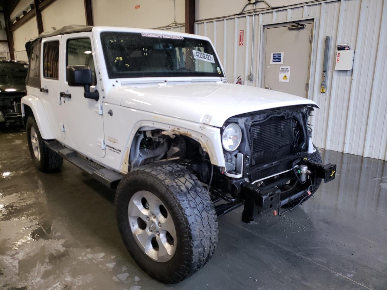 JEEP WRANGLER U 2014 with VIN 1C4BJWEG8EL273305 - Photo from auction