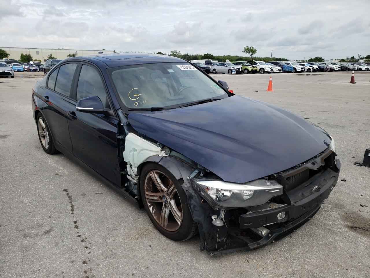 BMW 320 I 2015 with VIN WBA3B1C57F5A05938 - Photo from auction