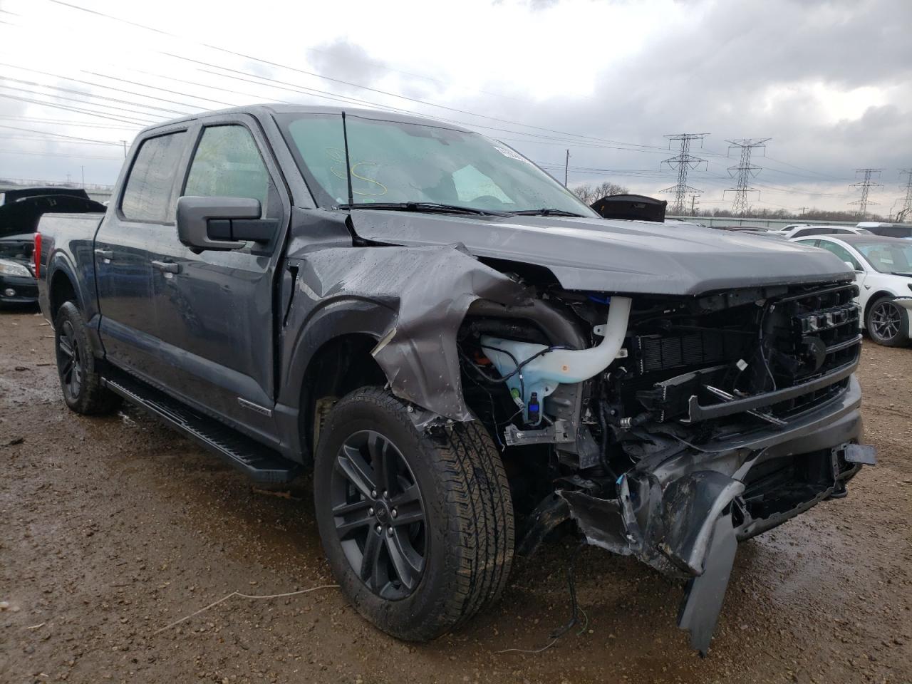 FORD F150 SUPER 2021 with VIN 1FTFW1ED7MFB92241 - Photo from auction