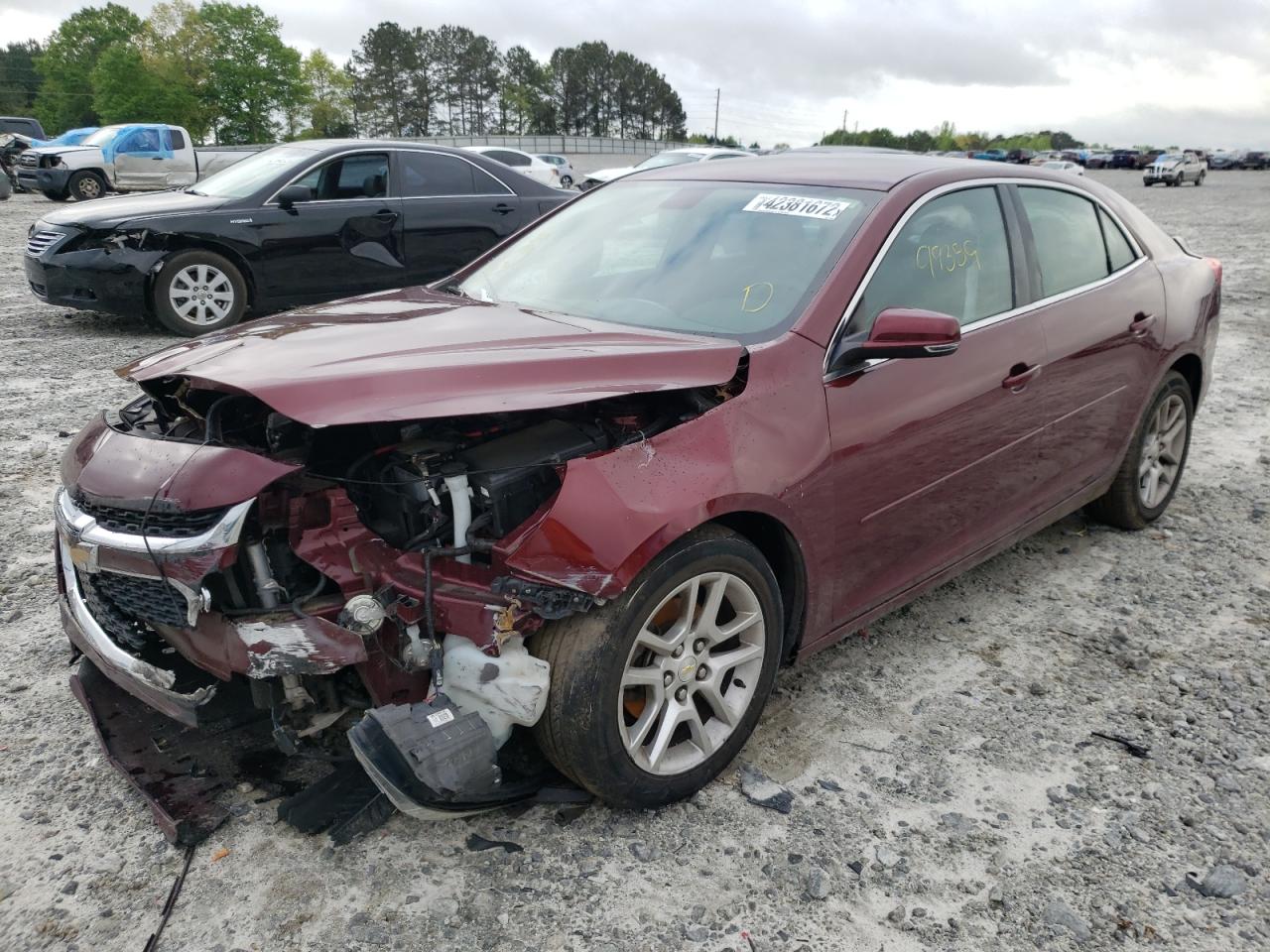 Photo 2 from auction – 2016 CHEVROLET MALIBU LIM with VIN 1G11C5SA1GF123899