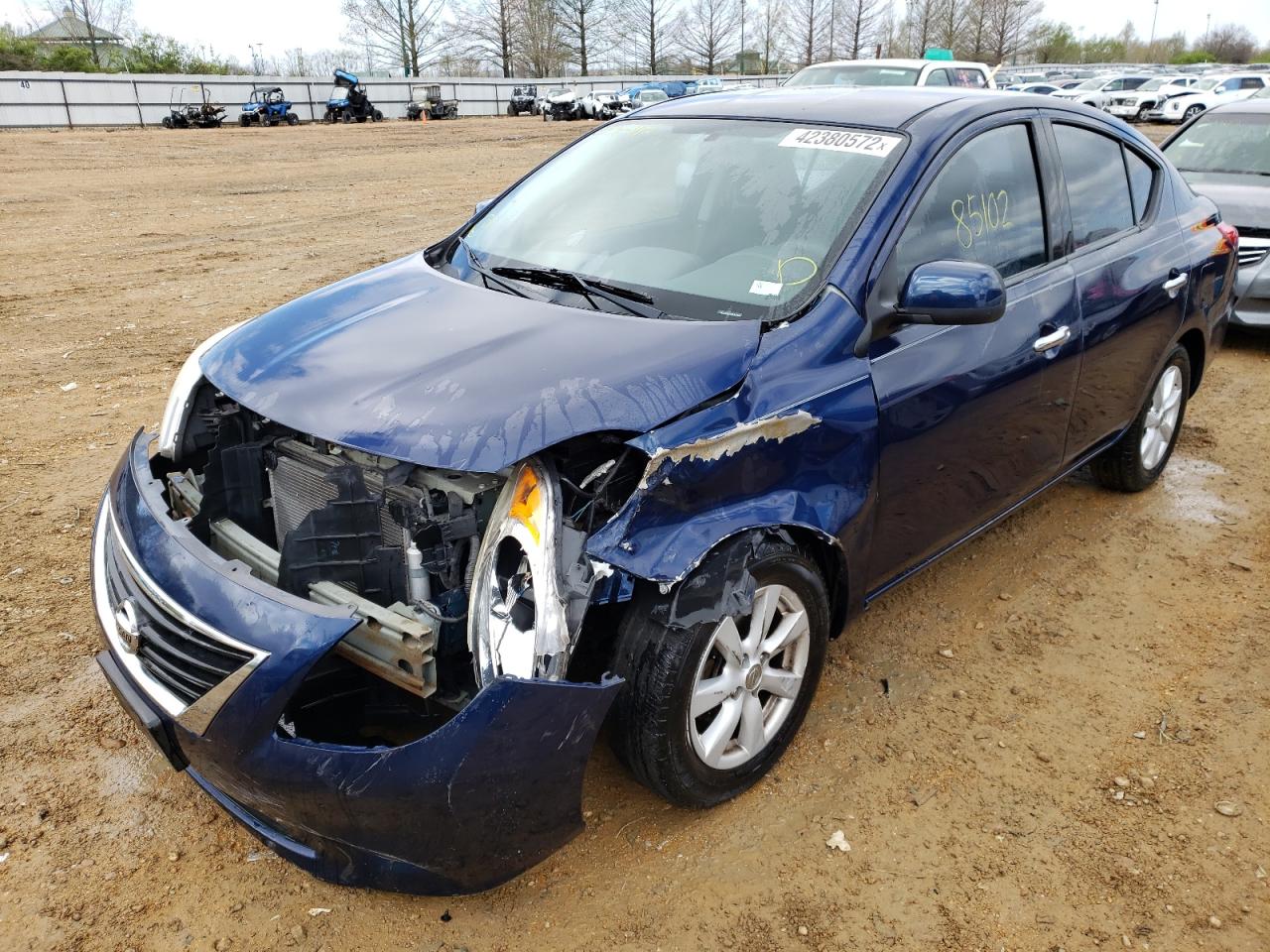 Photo 2 from auction – 2012 NISSAN VERSA S with VIN 3N1CN7AP8CL803345