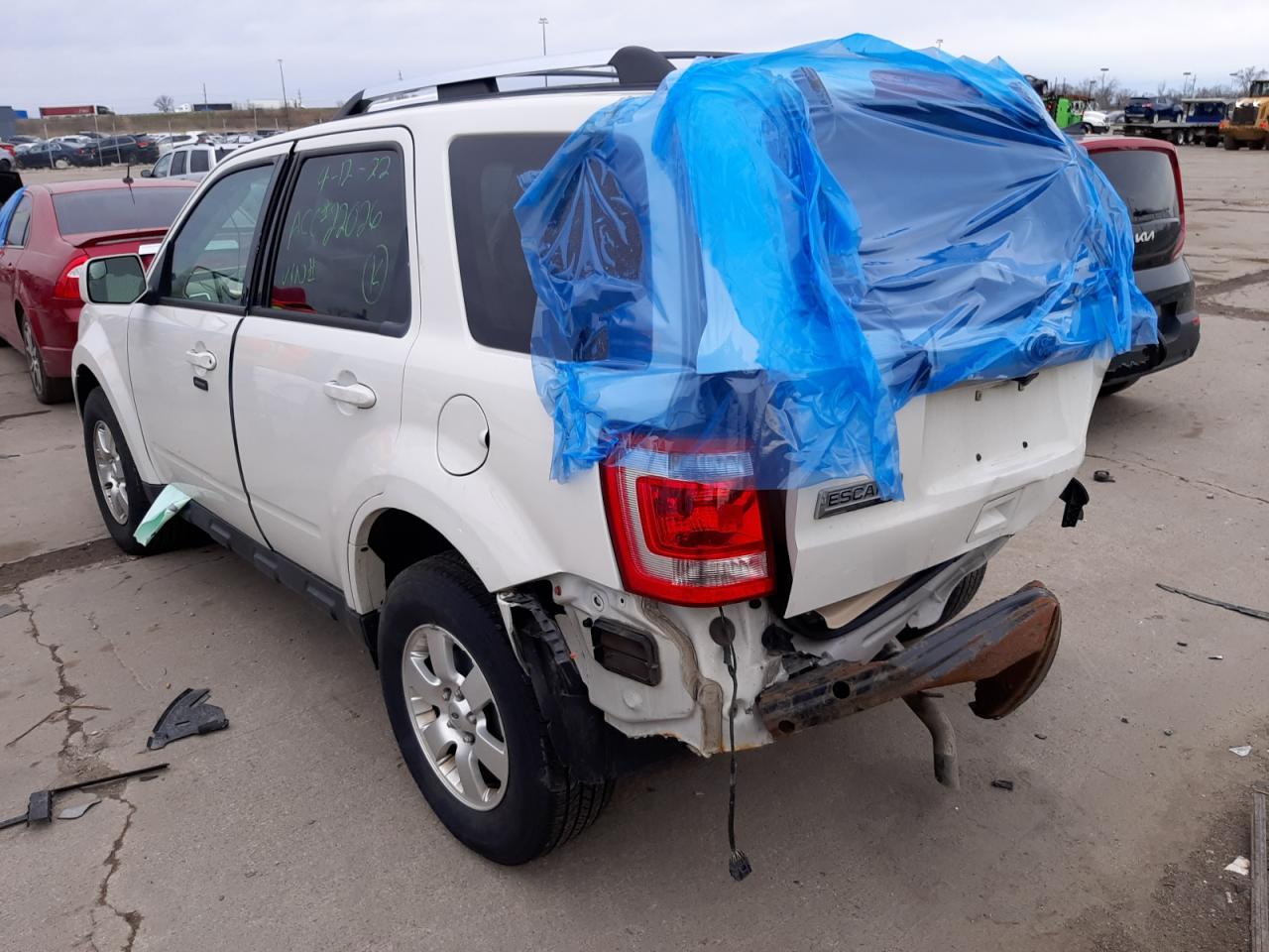 Photo 3 from auction – 2012 FORD ESCAPE LIM with VIN 1FMCU0E7XCKC16191