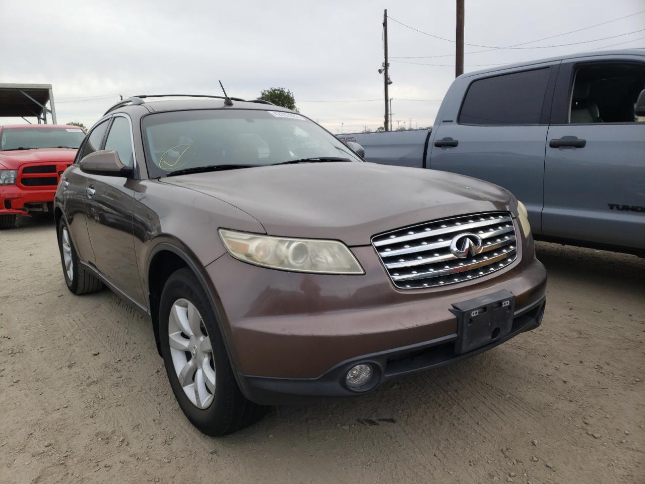 Photo 1 from auction – 2005 INFINITI FX35 with VIN JNRAS08WX5X208926