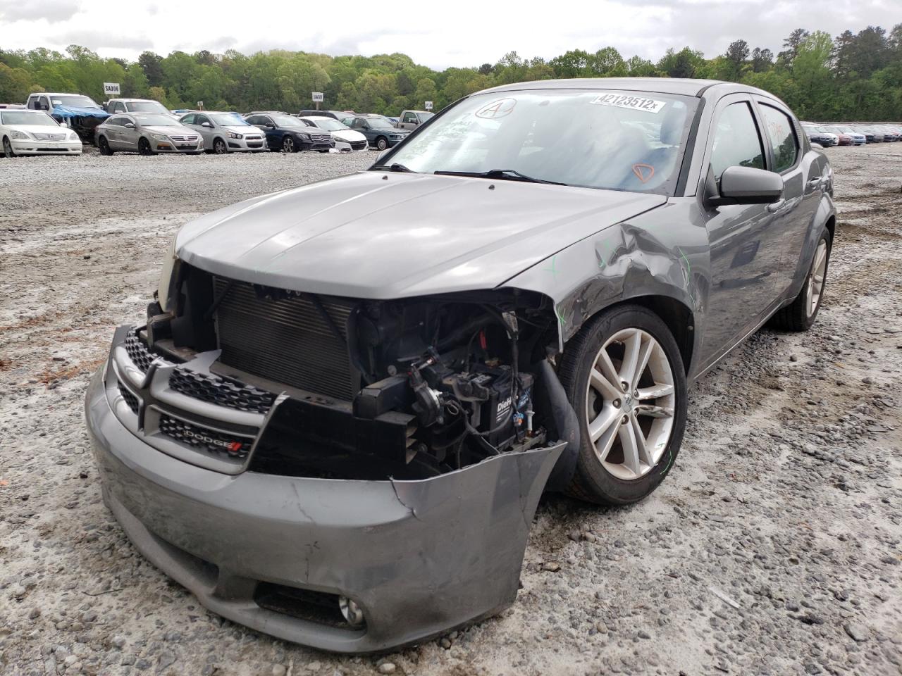 Фото 2 с аукциона – 2013 DODGE AVENGER SX с VIN 1C3CDZCB0DN621464