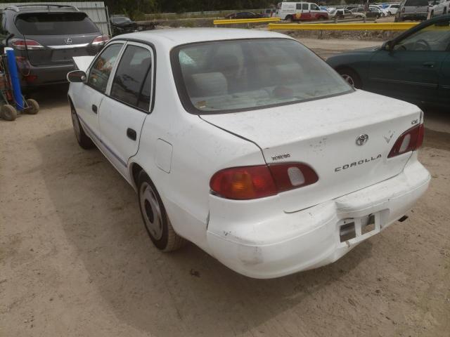 Photo 3 from auction – 2000 TOYOTA COROLLA with VIN 1NXBR12E2YZ318764