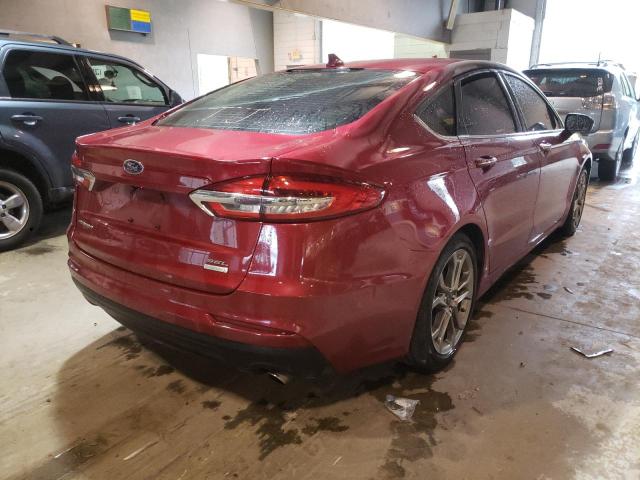 Photo 4 from auction – 2020 FORD FUSION SEL with VIN 3FA6P0CD5LR119645