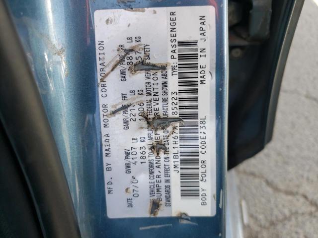 Photo 10 from auction – 2010 MAZDA 3 HATCHBAC with VIN JM1BL1H67A1185223