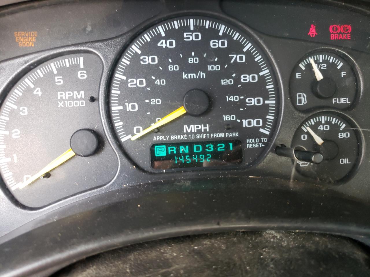 Photo 8 from auction – 2000 CHEVROLET SILVERADO with VIN 2GCEK19T8Y1311310