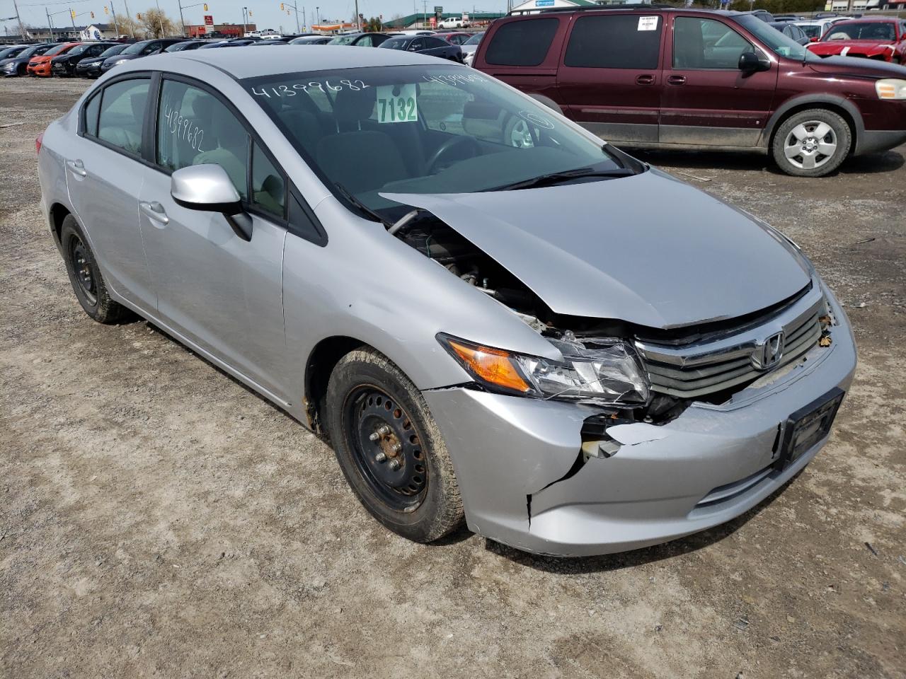 Photo 1 from auction – 2012 HONDA CIVIC LX with VIN 2HGFB2F44CH056681