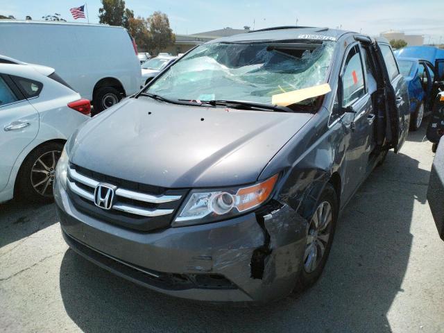 Photo 2 from auction – 2016 HONDA ODYSSEY EX with VIN 5FNRL5H62GB120141