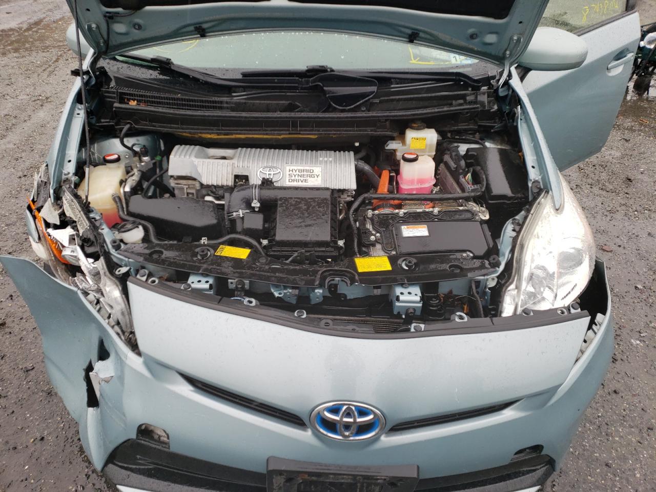 Photo 7 from auction – 2015 TOYOTA PRIUS with VIN JTDKN3DU3F1880252