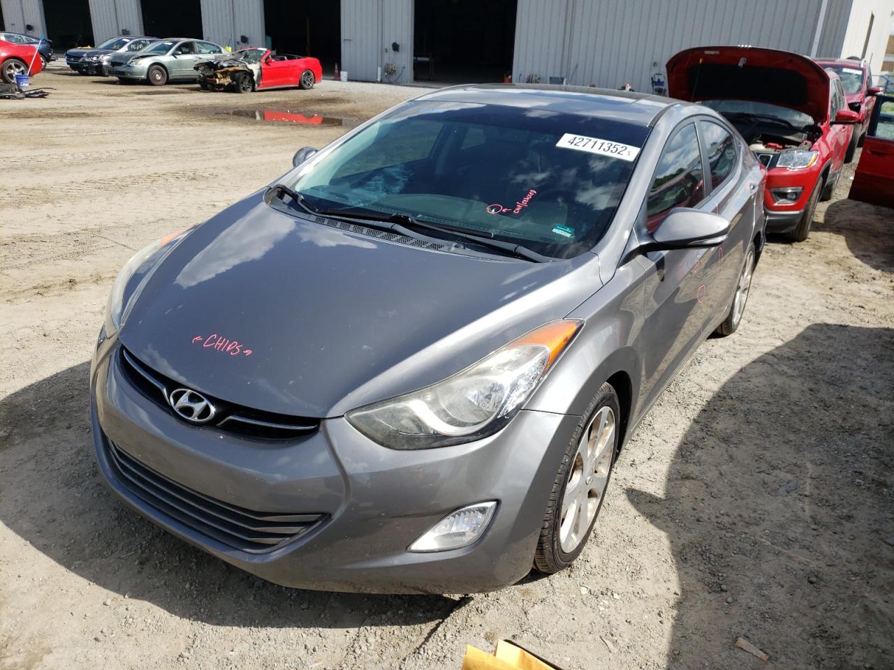 Photo 2 from auction – 2013 HYUNDAI ELANTRA GL with VIN 5NPDH4AE3DH291355