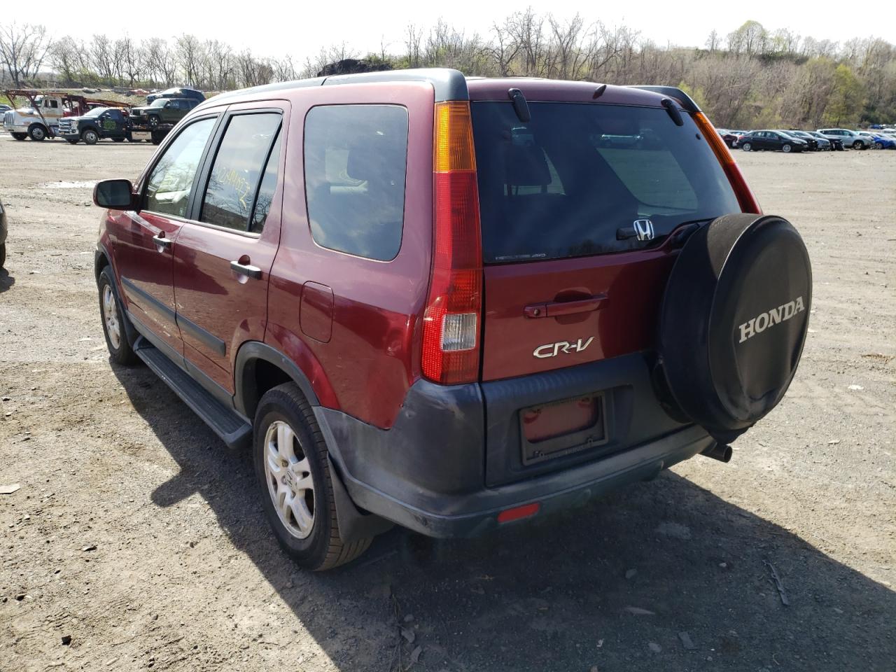 Photo 3 from auction – 2002 HONDA CR-V with VIN JHLRD78882C059297