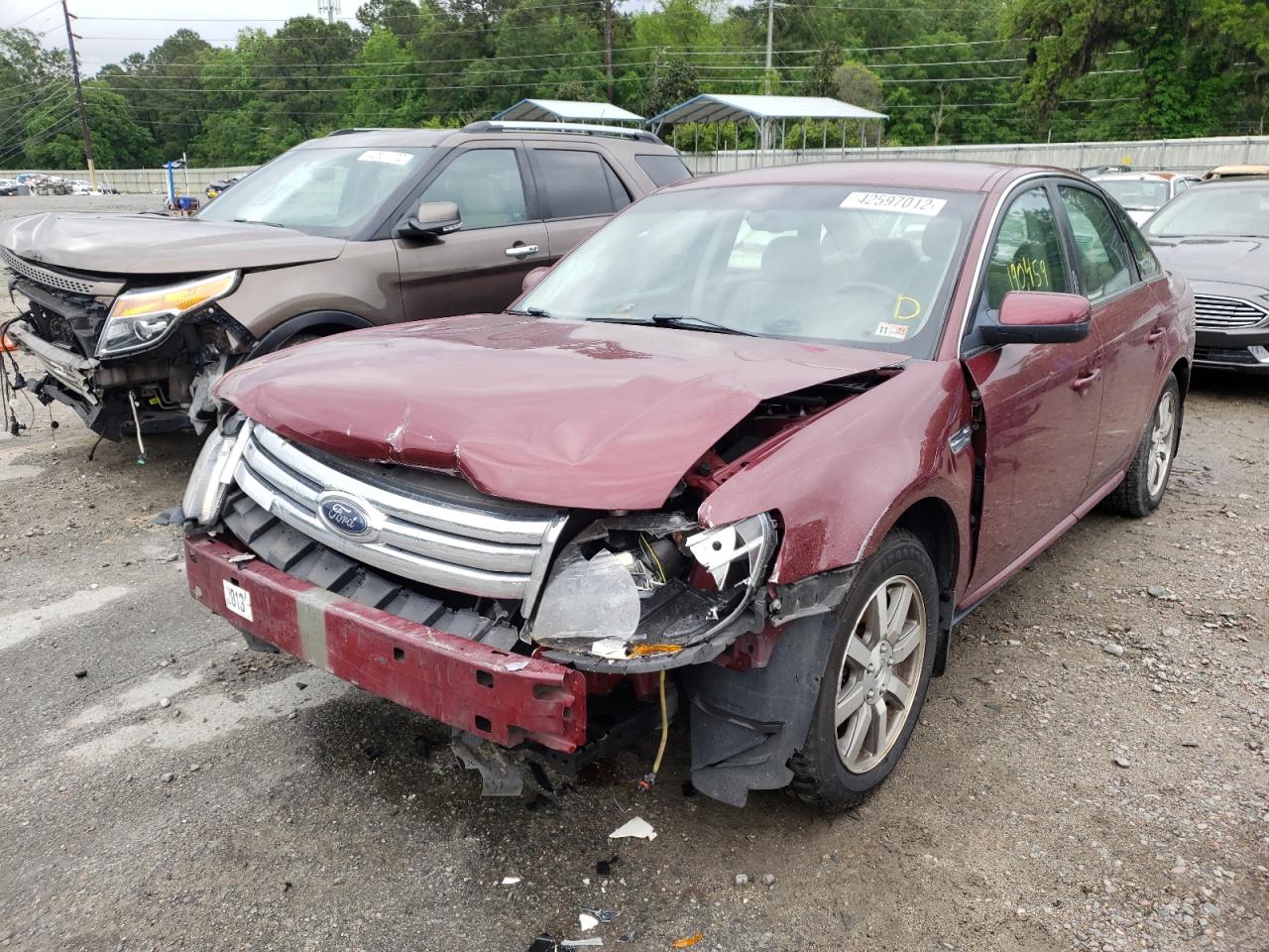 Photo 2 from auction – 2008 FORD TAURUS SEL with VIN 1FAHP24W28G145252