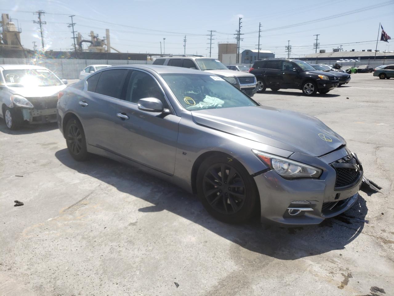 Photo 1 from auction – 2015 INFINITI Q50 BASE with VIN JN1BV7AP0FM350926