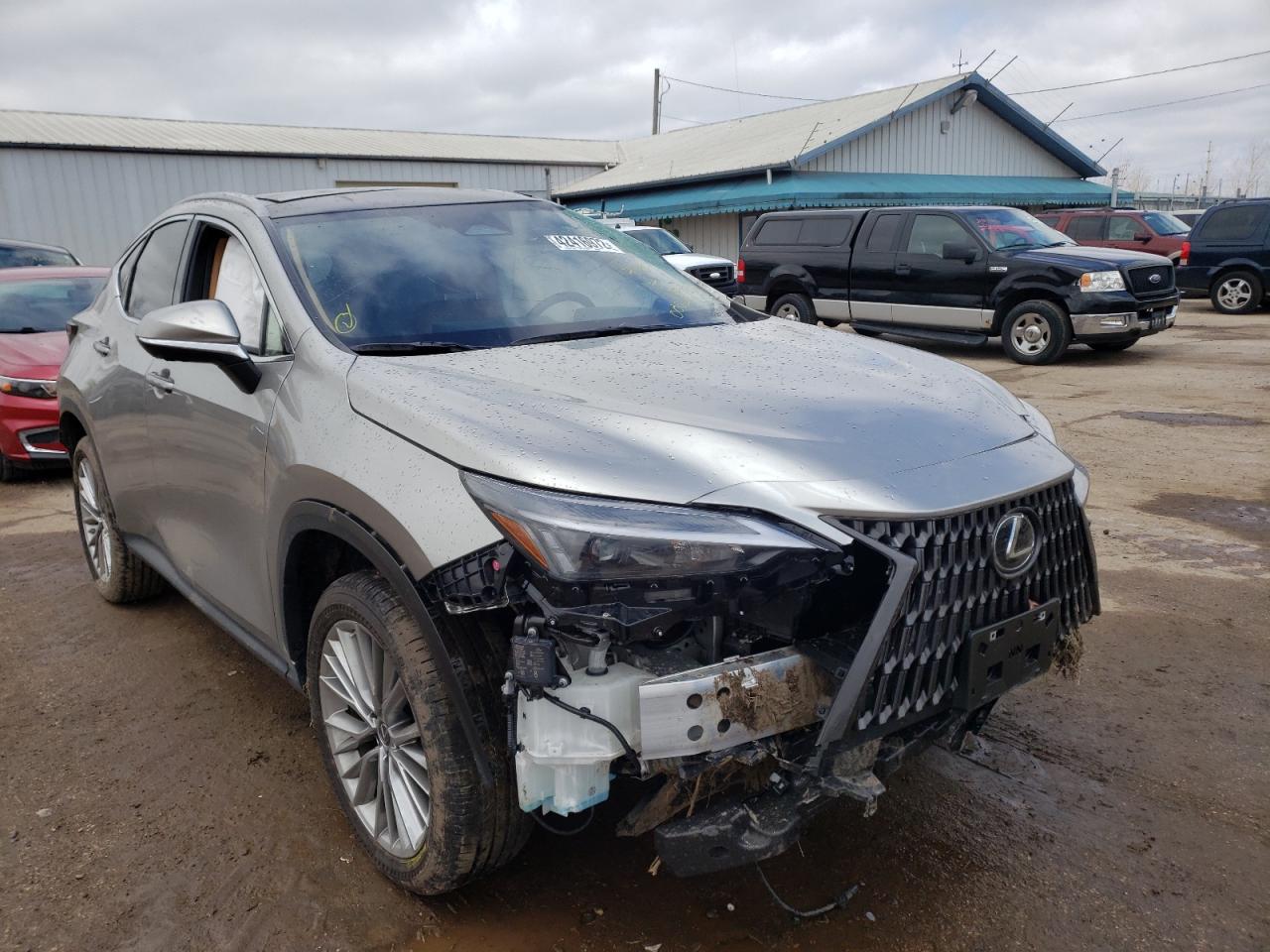LEXUS NX 2022 with VIN JTJHKCEZ5N5000377 - Photo from auction