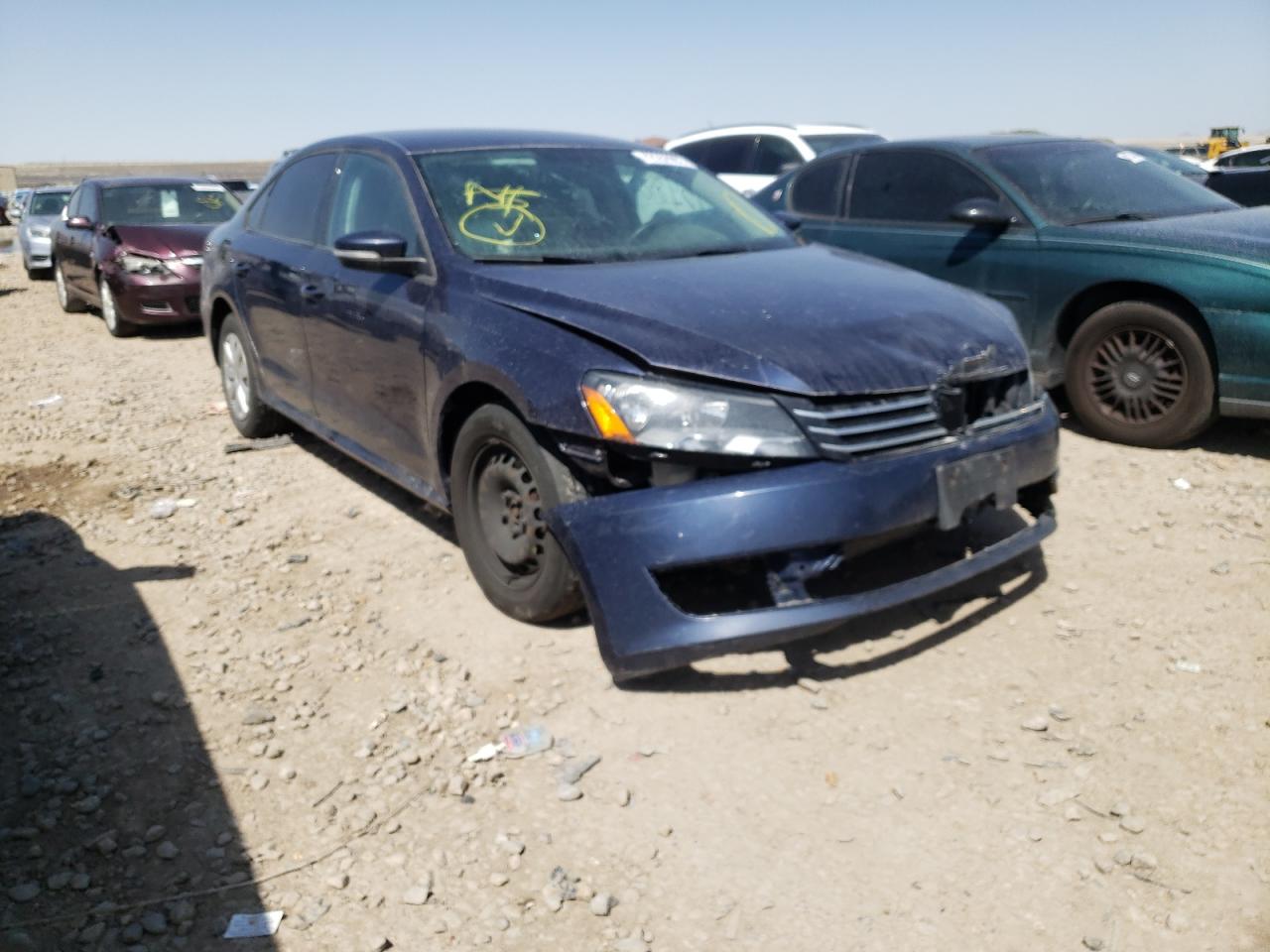 Photo 9 from auction – 2013 VOLKSWAGEN PASSAT S with VIN 1VWAP7A30DC082718