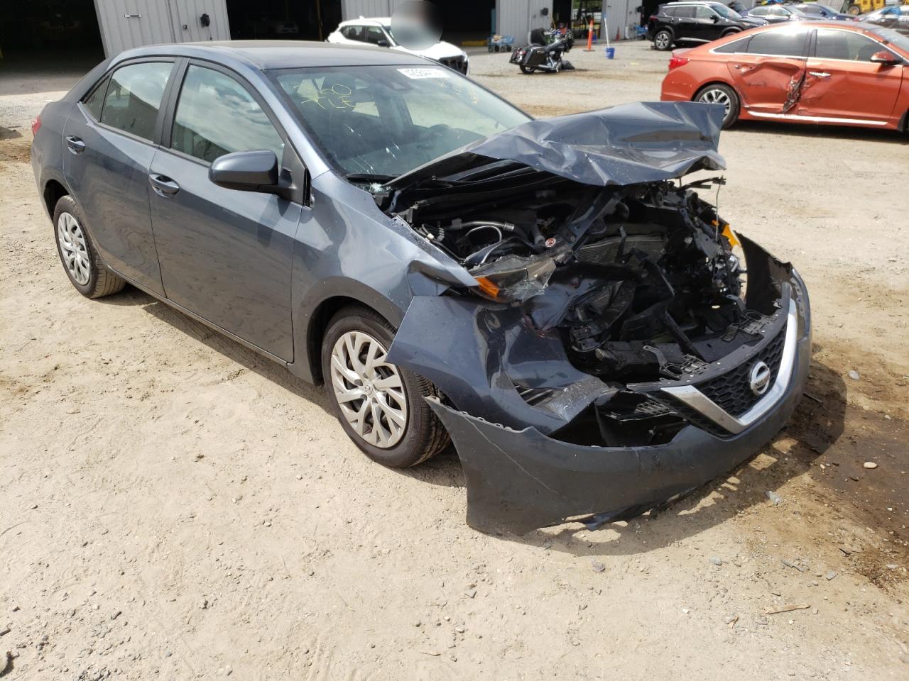 TOYOTA COROLLA L 2019 with VIN 2T1BURHEXKC238822 - Photo from auction