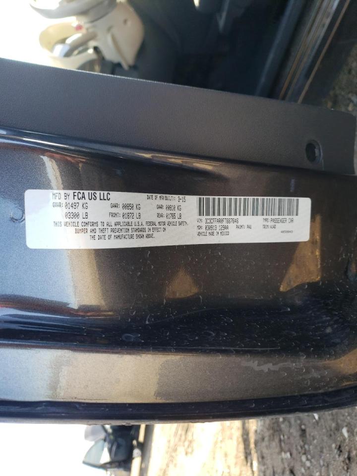 Photo 10 from auction – 2015 FIAT 500 POP with VIN 3C3CFFAR0FT667646