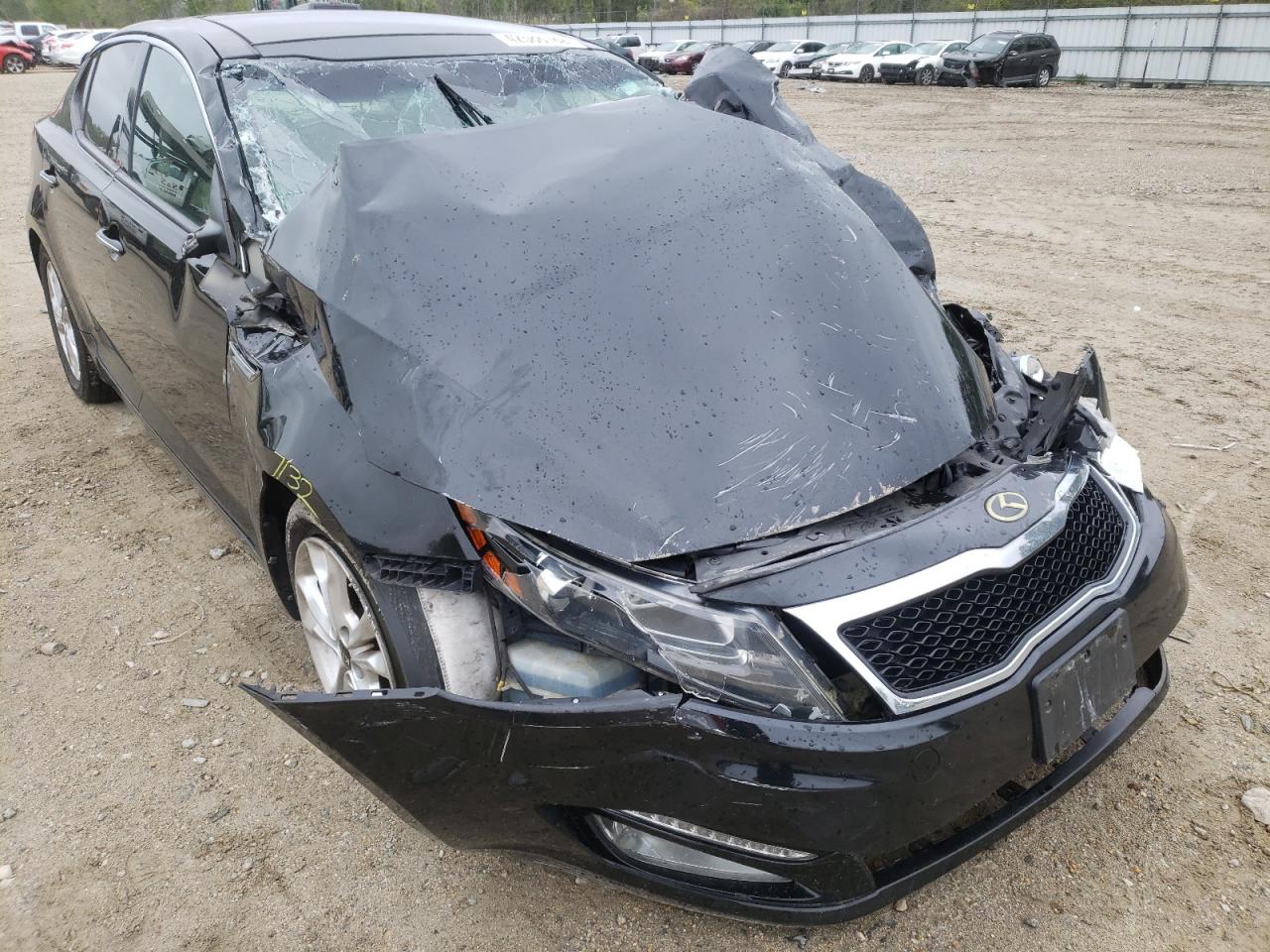 KIA OPTIMA EX 2011 with VIN KNAGN4A7XB5166242 - Photo from auction