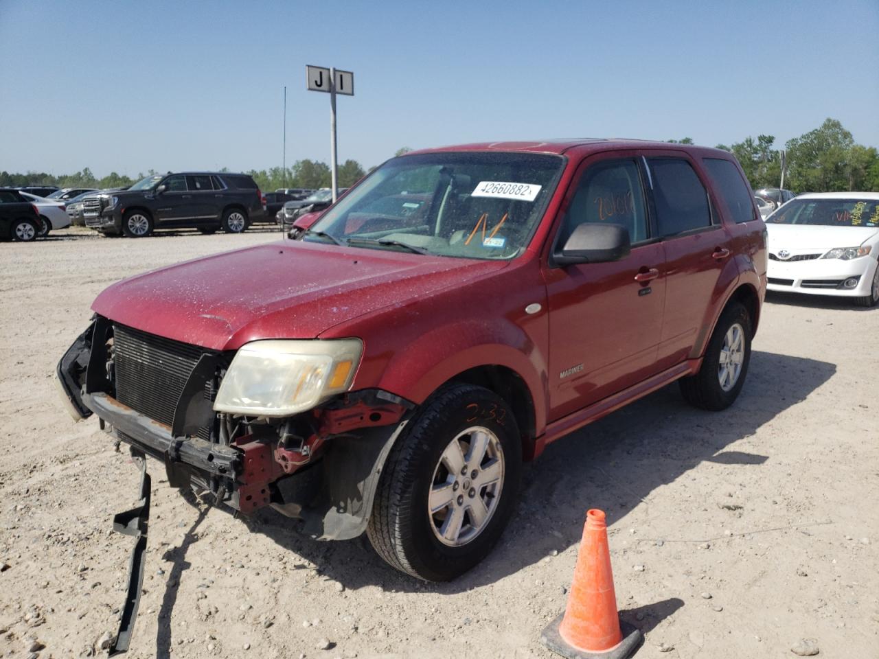 Photo 2 from auction – 2008 MERCURY MARINER with VIN 4M2CU81168KJ07426