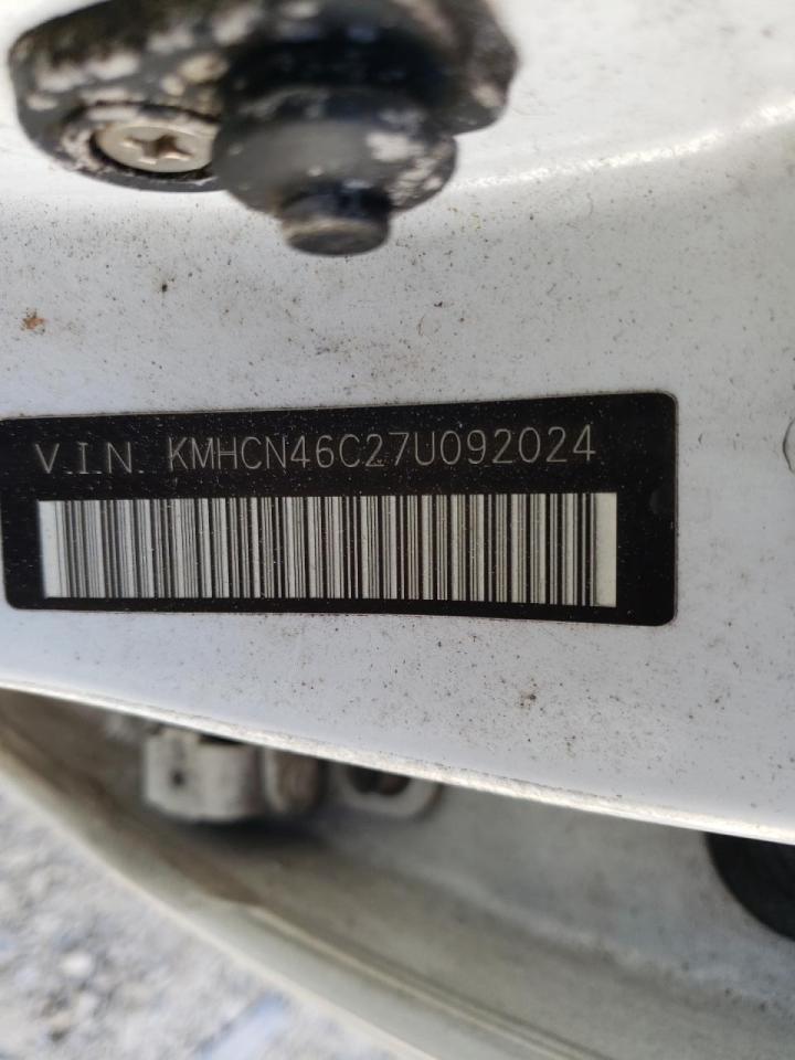 Photo 10 from auction – 2007 HYUNDAI ACCENT GLS with VIN KMHCN46C27U092024