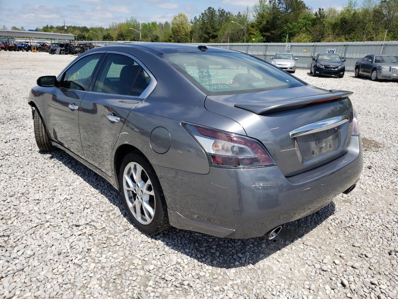 Photo 3 from auction – 2014 NISSAN MAXIMA S with VIN 1N4AA5AP4EC449235