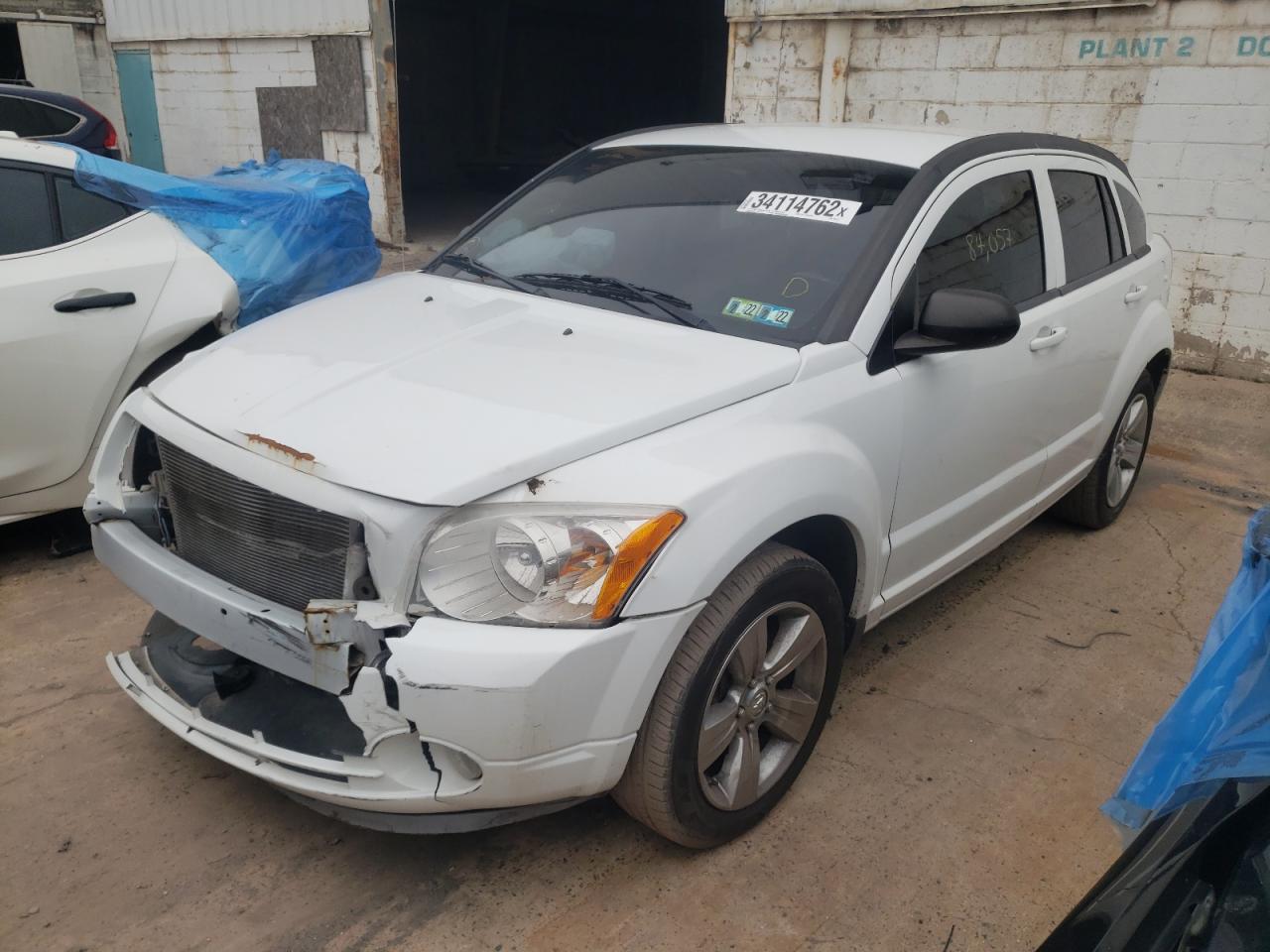 Photo 2 from auction – 2012 DODGE CALIBER SX with VIN 1C3CDWDA9CD531125