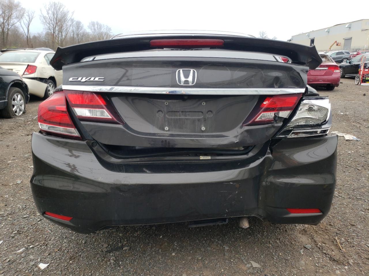 Photo 9 from auction – 2013 HONDA CIVIC LX with VIN 2HGFB2F53DH524572