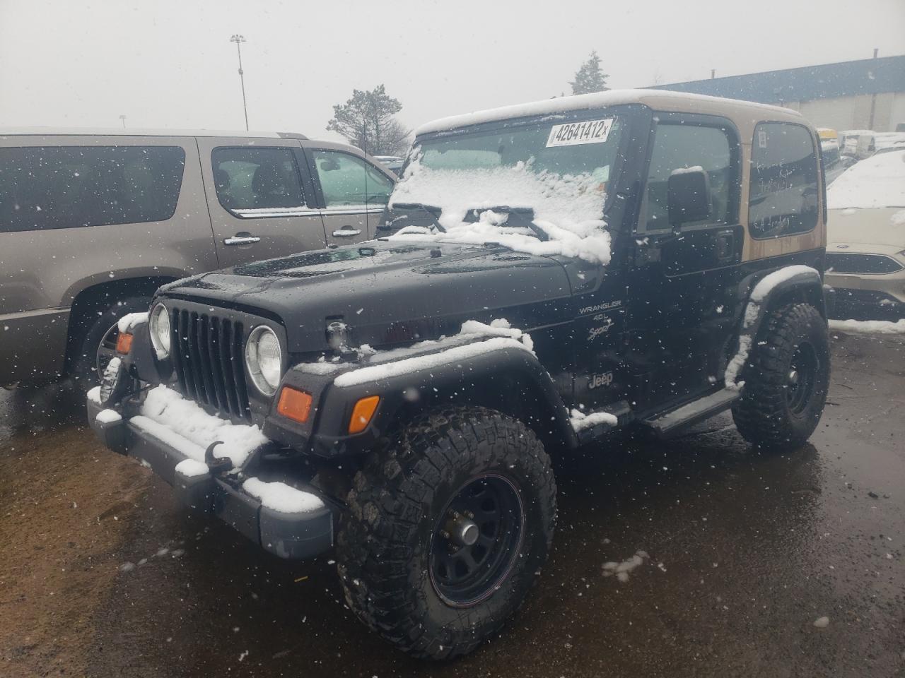 Photo 2 from auction – 2001 JEEP WRANGLER / with VIN 1J4FA49S71P364566