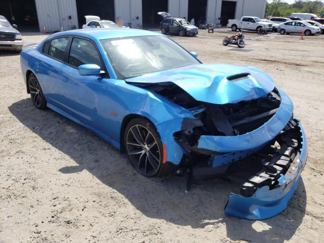 DODGE CHARGER R/ 2018 with VIN 2C3CDXGJ4JH289734 - Photo from auction