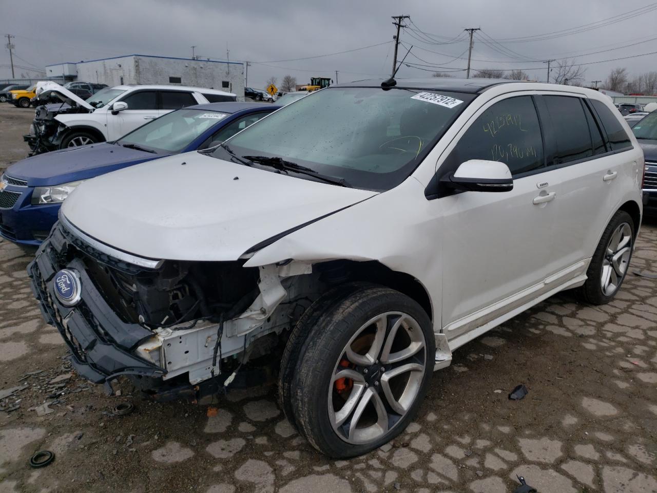 Photo 2 from auction – 2014 FORD EDGE SPORT with VIN 2FMDK4AK5EBA74406