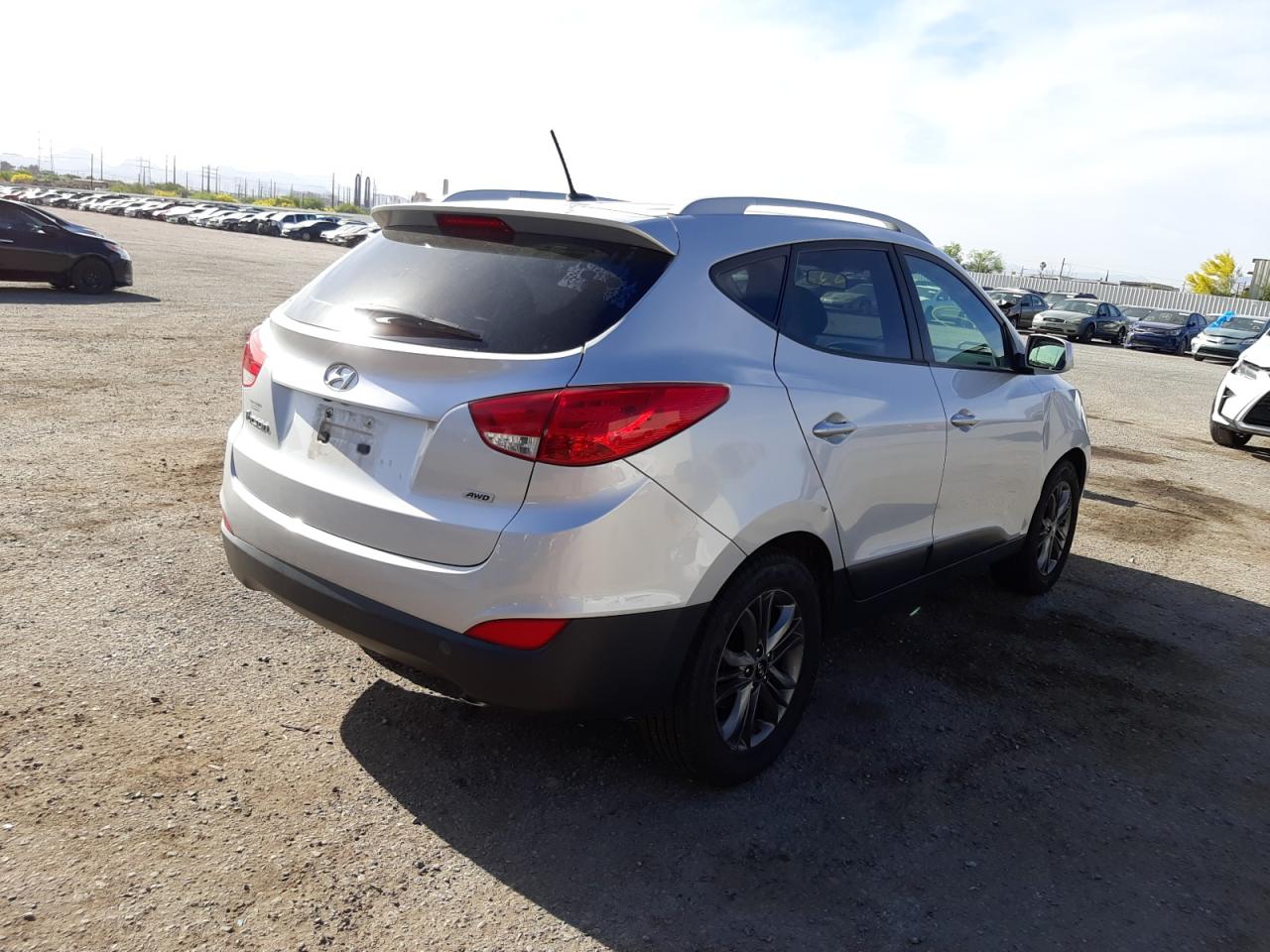 Photo 4 from auction – 2014 HYUNDAI TUCSON GLS with VIN KM8JUCAG0EU875855