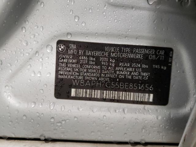 Photo 10 from auction – 2011 BMW 328 I with VIN WBAPH7C55BE851656