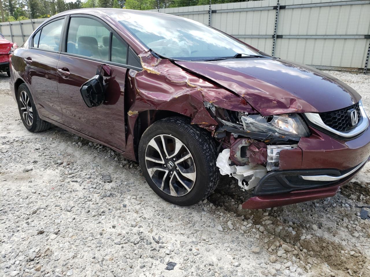 Photo 9 from auction – 2013 HONDA CIVIC EX with VIN 19XFB2F80DE252261