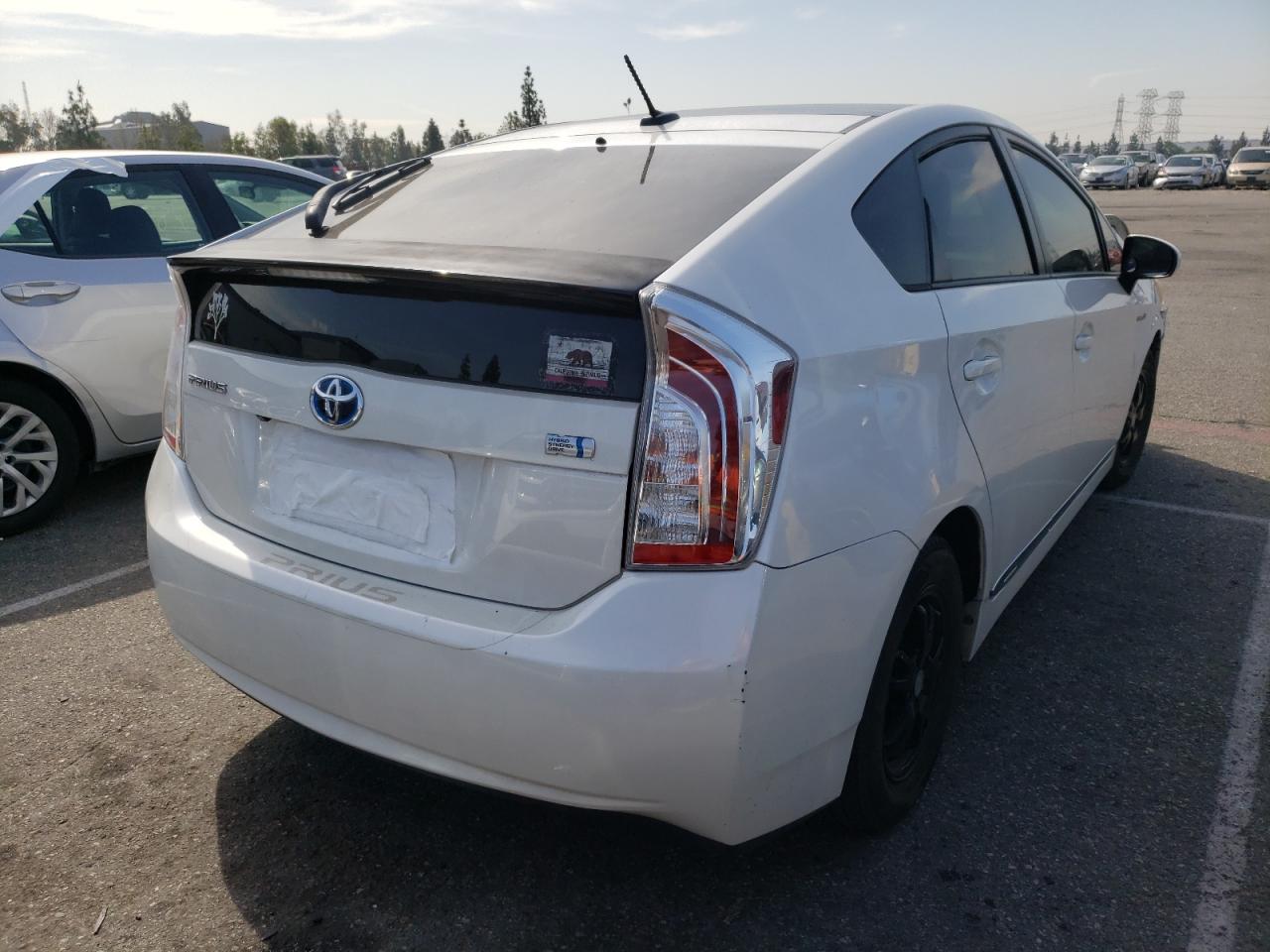 Zdjęcie 4 z aukcji – 2012 TOYOTA PRIUS z VIN JTDKN3DU5C5420840