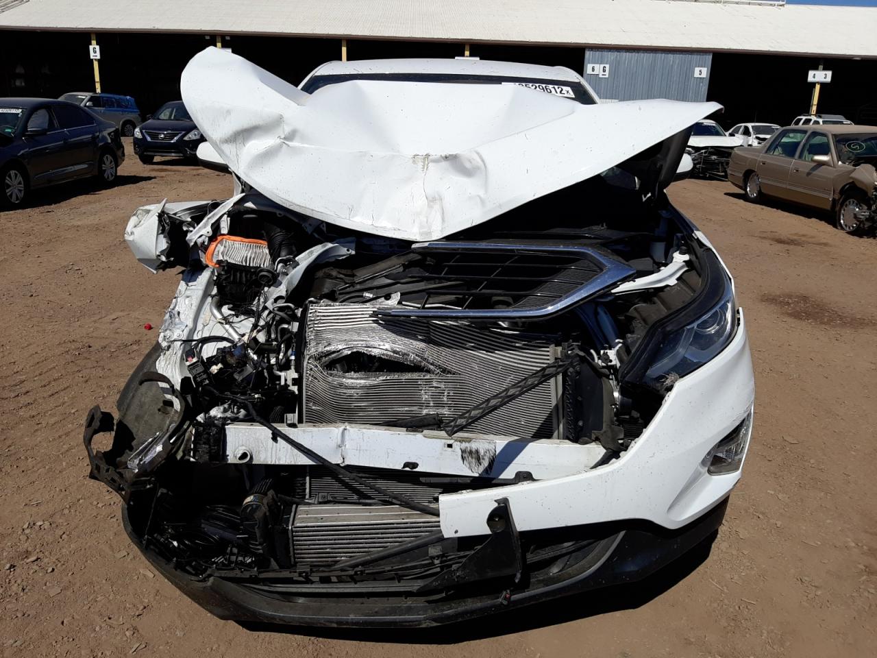 Photo 9 from auction – 2018 CHEVROLET EQUINOX LT with VIN 2GNAXJEVXJ6351220