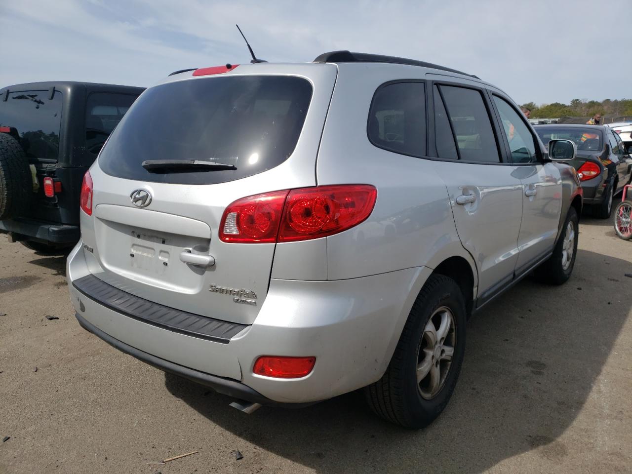 Photo 4 from auction – 2008 HYUNDAI SANTA FE G with VIN 5NMSG73D38H162101