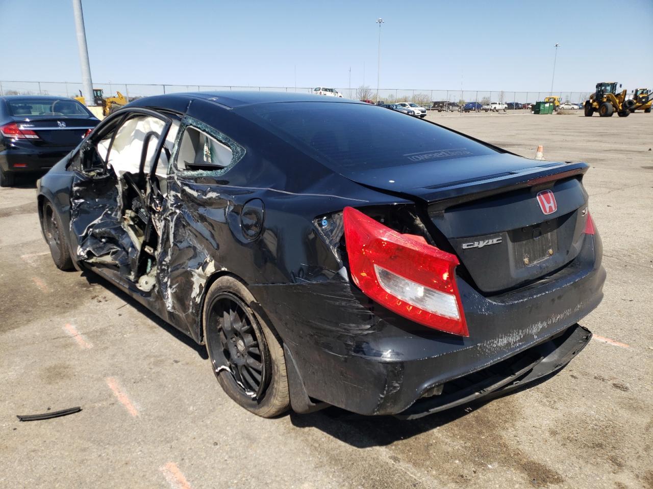 Photo 3 from auction – 2012 HONDA CIVIC SI with VIN 2HGFG4A50CH701064