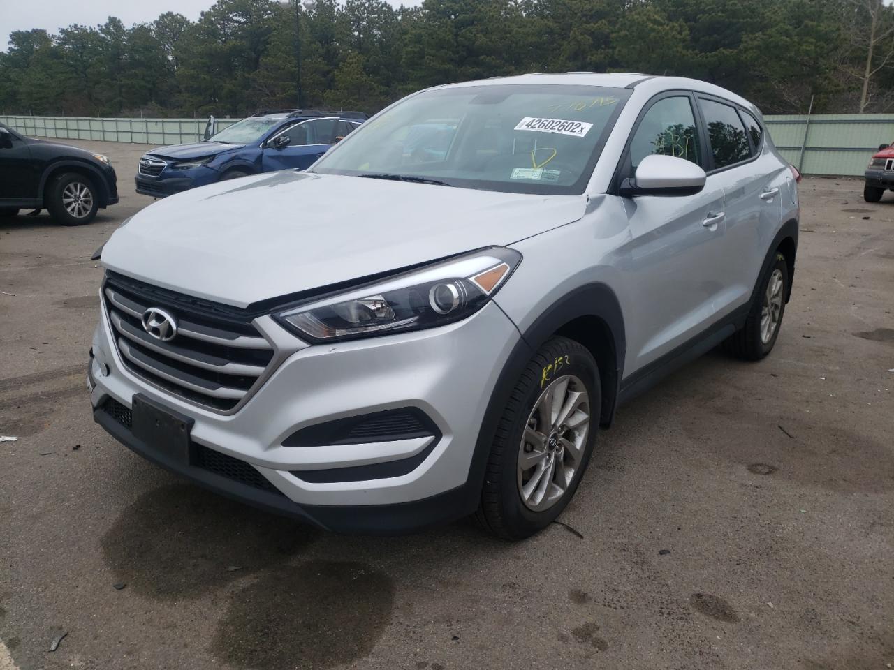 Photo 2 from auction – 2018 HYUNDAI TUCSON SE with VIN KM8J2CA46JU778715