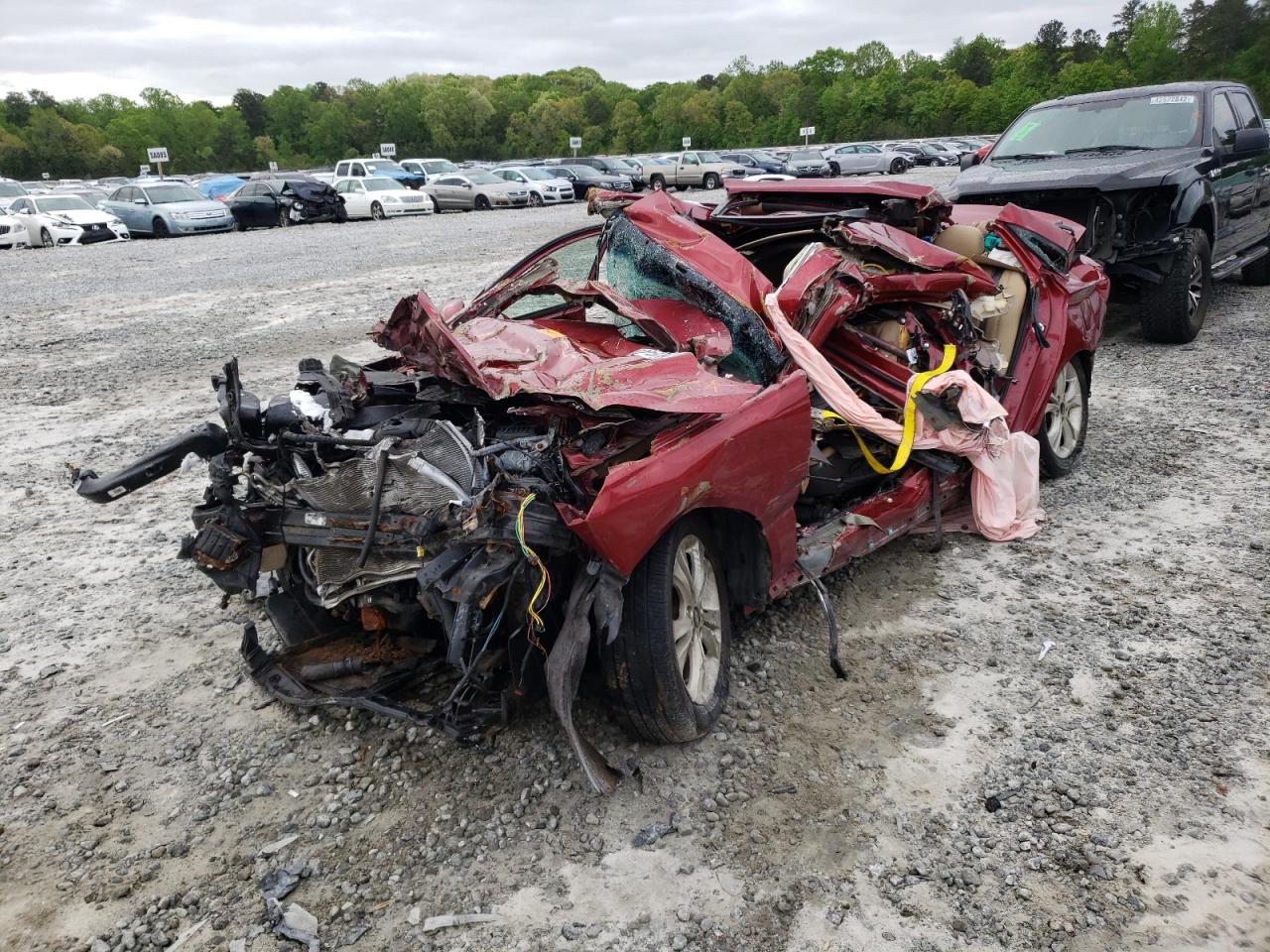Photo 2 from auction – 2011 HYUNDAI SONATA SE with VIN 5NPEC4AC7BH211229