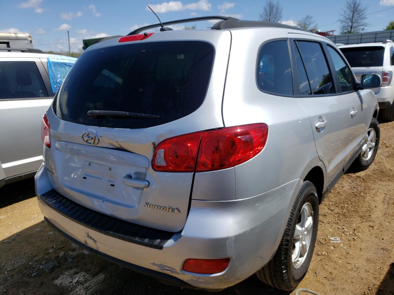 Photo 4 from auction – 2008 HYUNDAI SANTA FE G with VIN 5NMSG13D68H167130